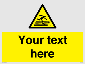 Custom Figure on Roof Sign